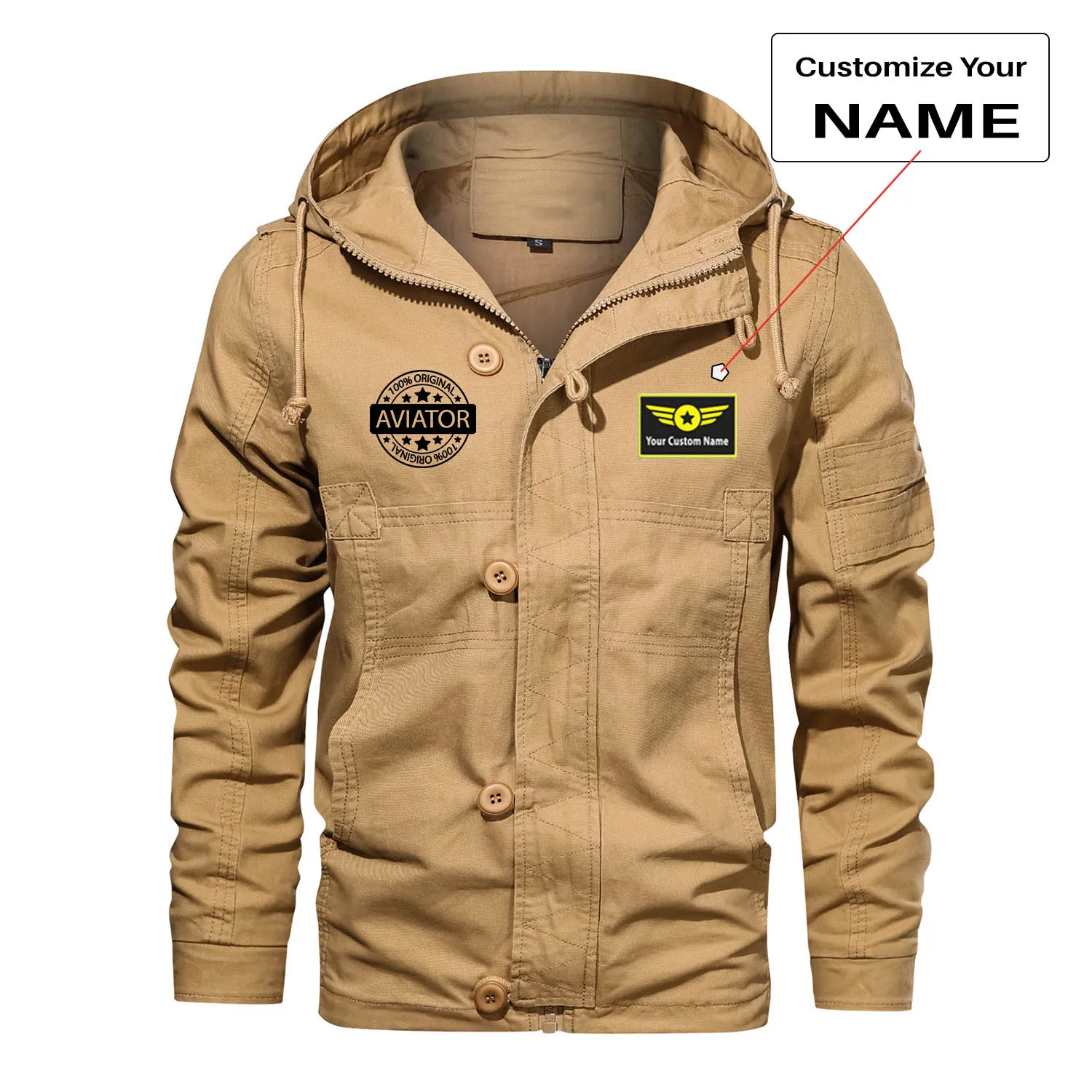 100 Original Aviator Designed Cotton Jackets