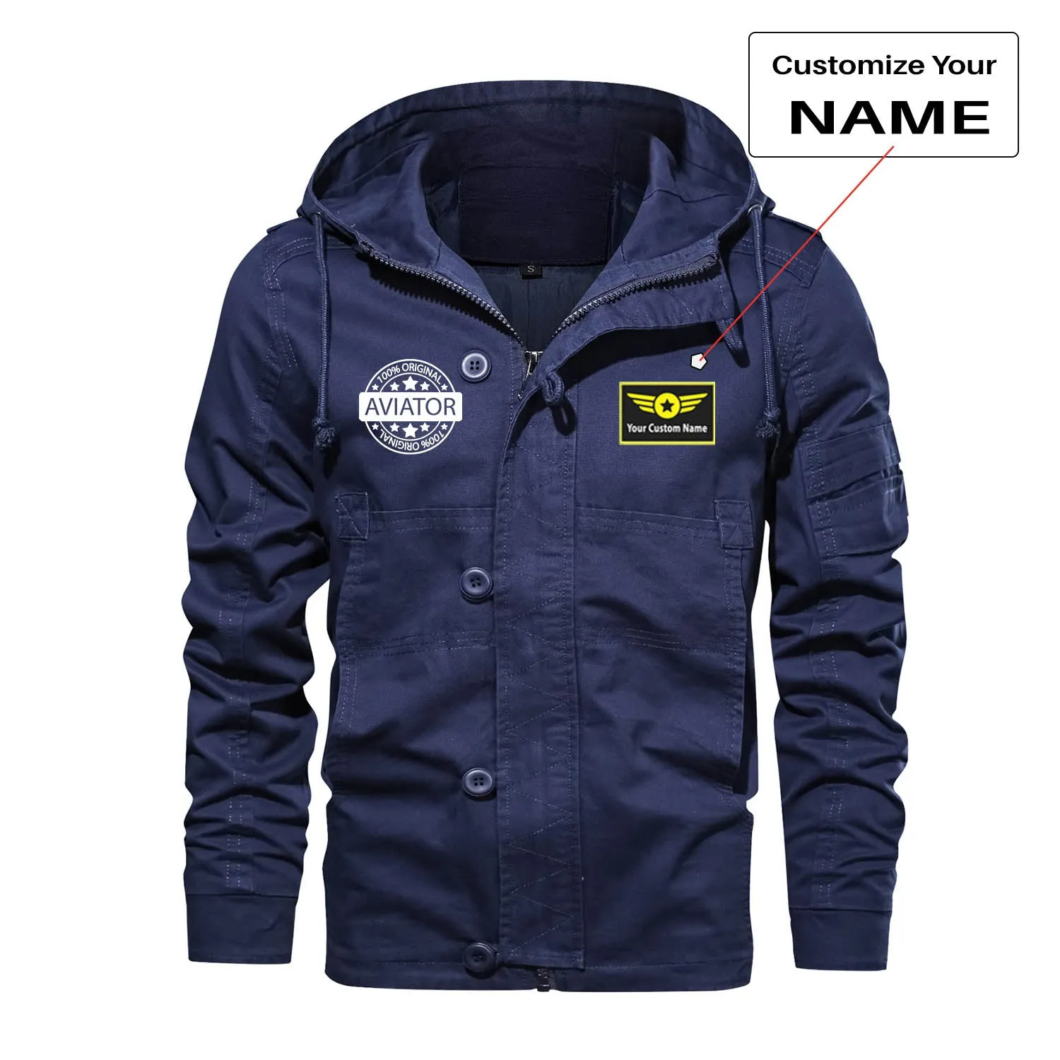 100 Original Aviator Designed Cotton Jackets