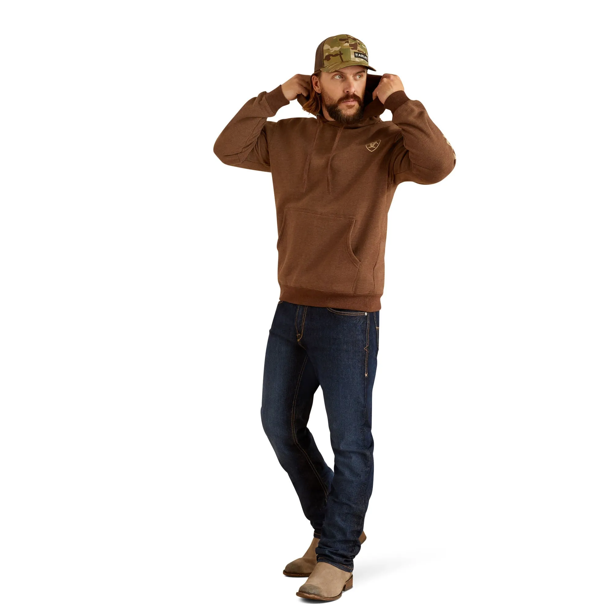 Ariat Mens Logo Hoodie