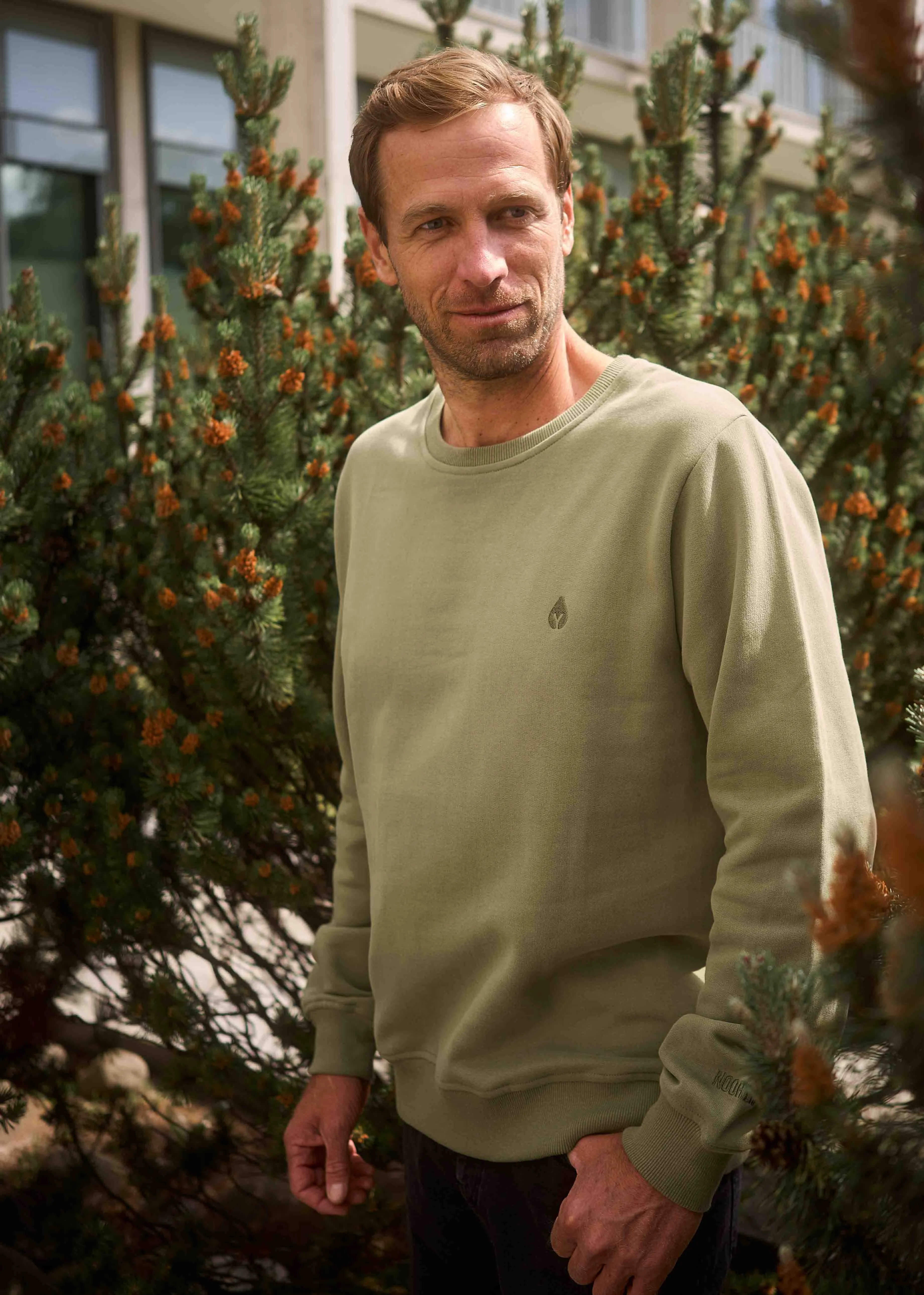 Basic-Sweater MOODIG LodenGreen