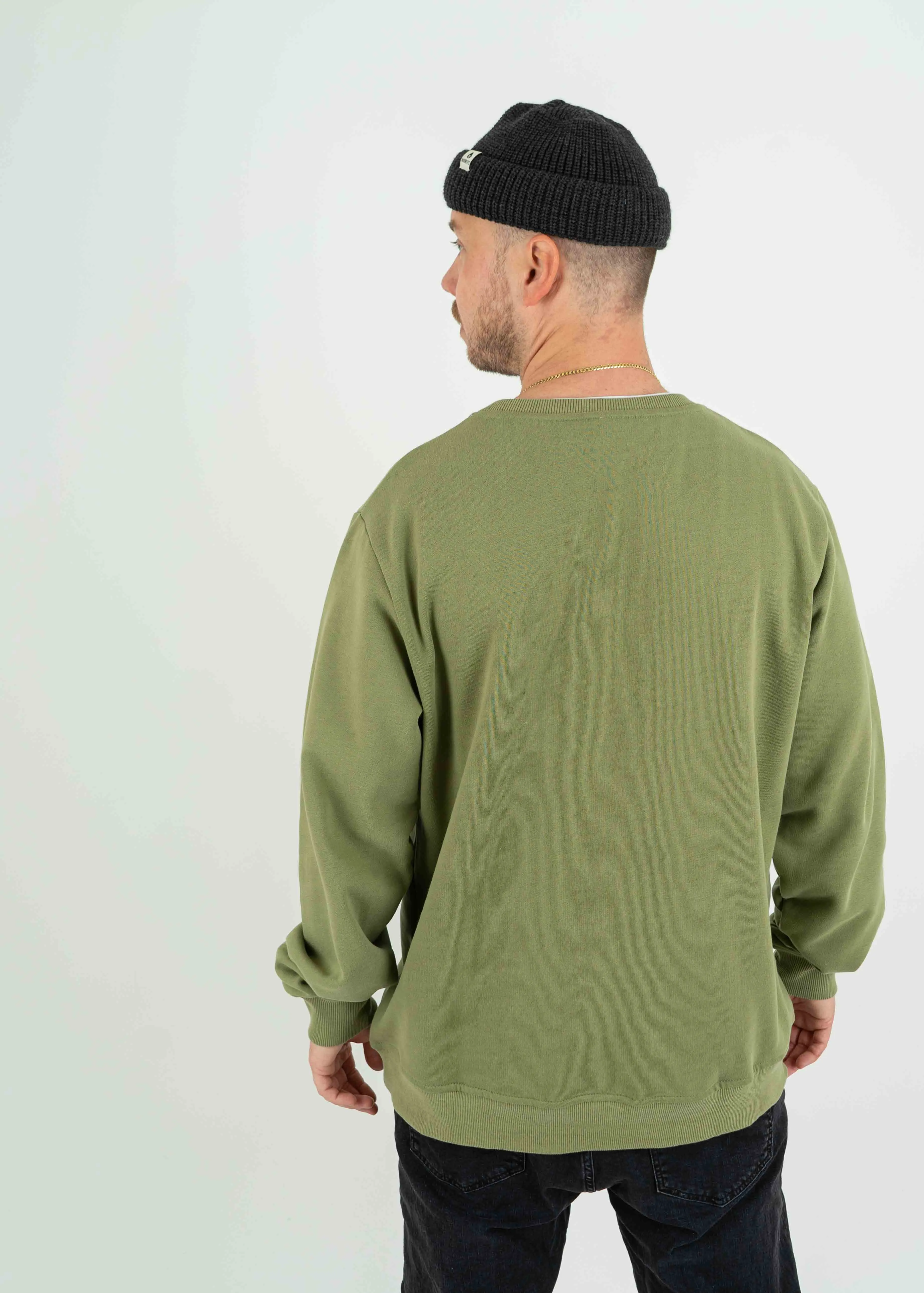 Basic-Sweater MOODIG LodenGreen