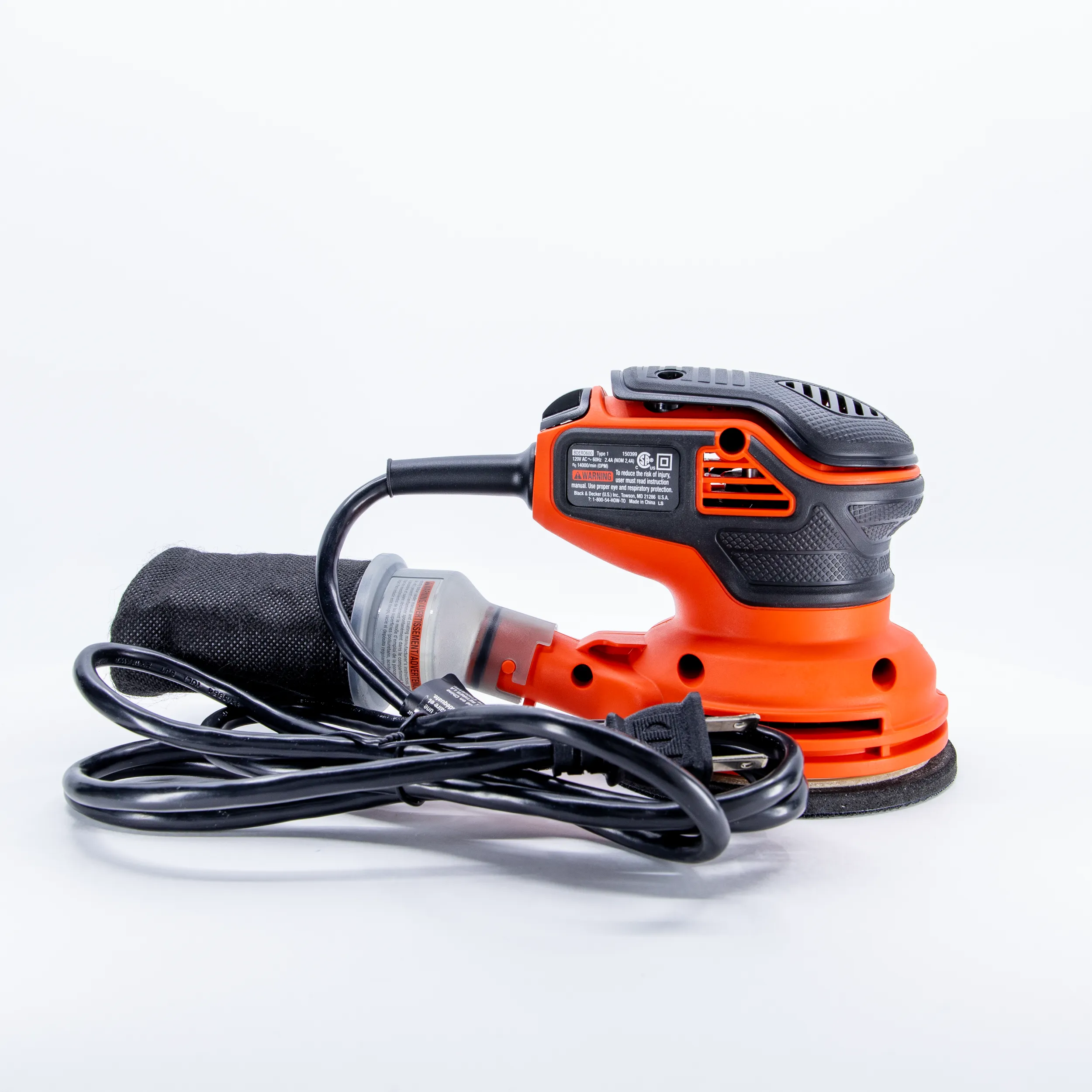 Electric Orbital Sander, 5-Inch Disc Sander