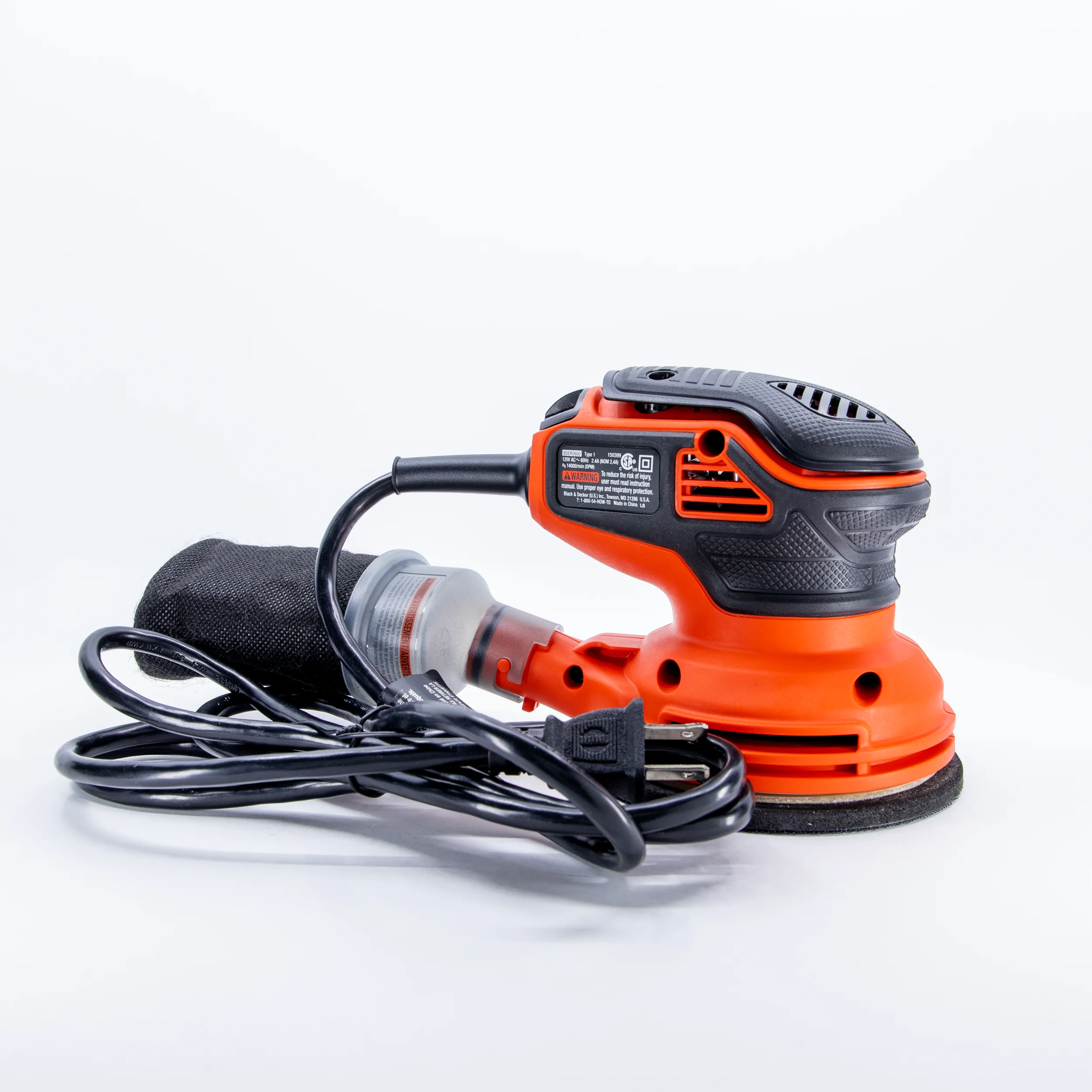 Electric Orbital Sander, 5-Inch Disc Sander