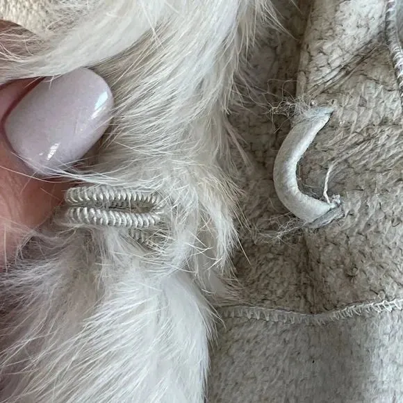 Full Length Joseph Cream Shearling
