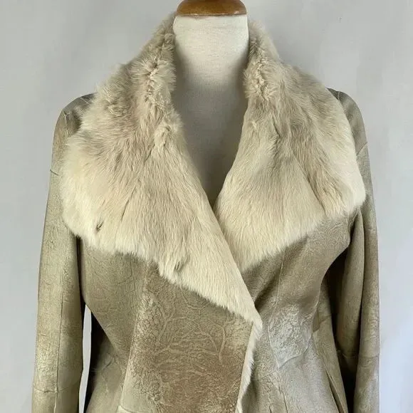 Full Length Joseph Cream Shearling