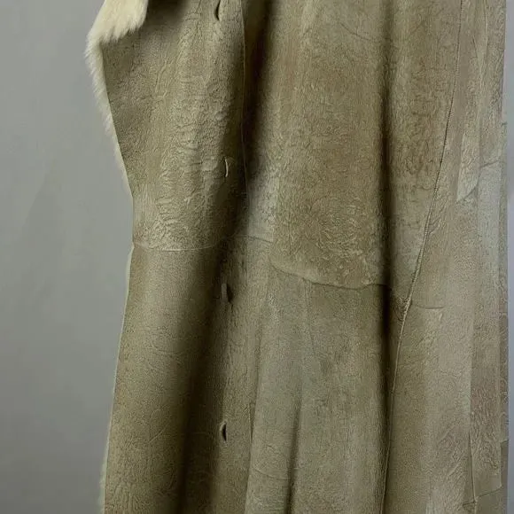 Full Length Joseph Cream Shearling