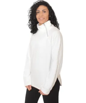Half Zipper Jacket - CK -  White