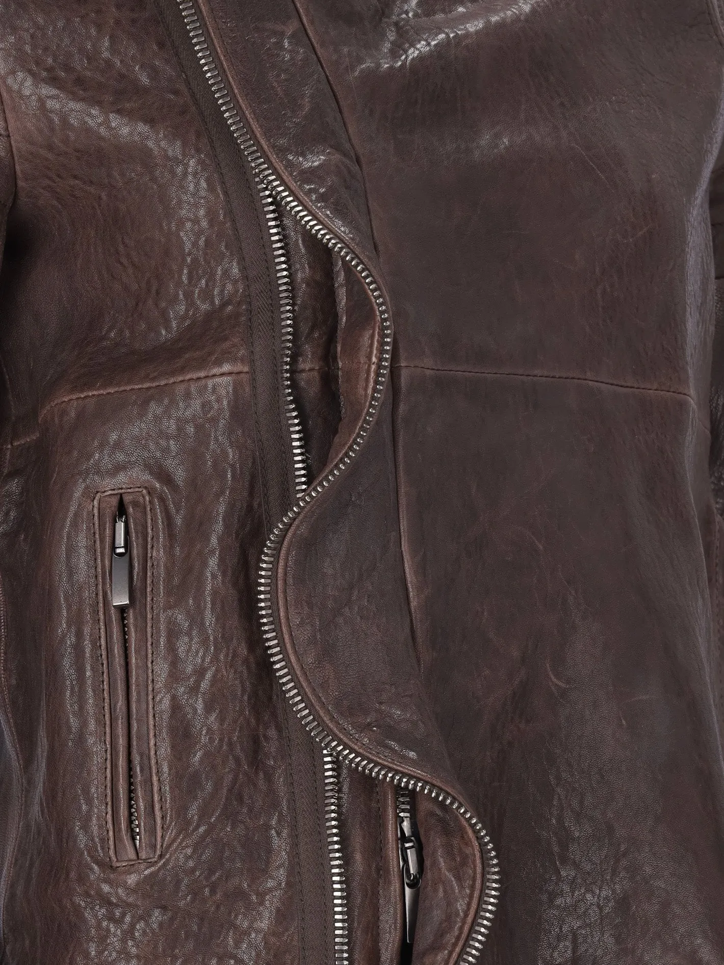 leather biker jacket