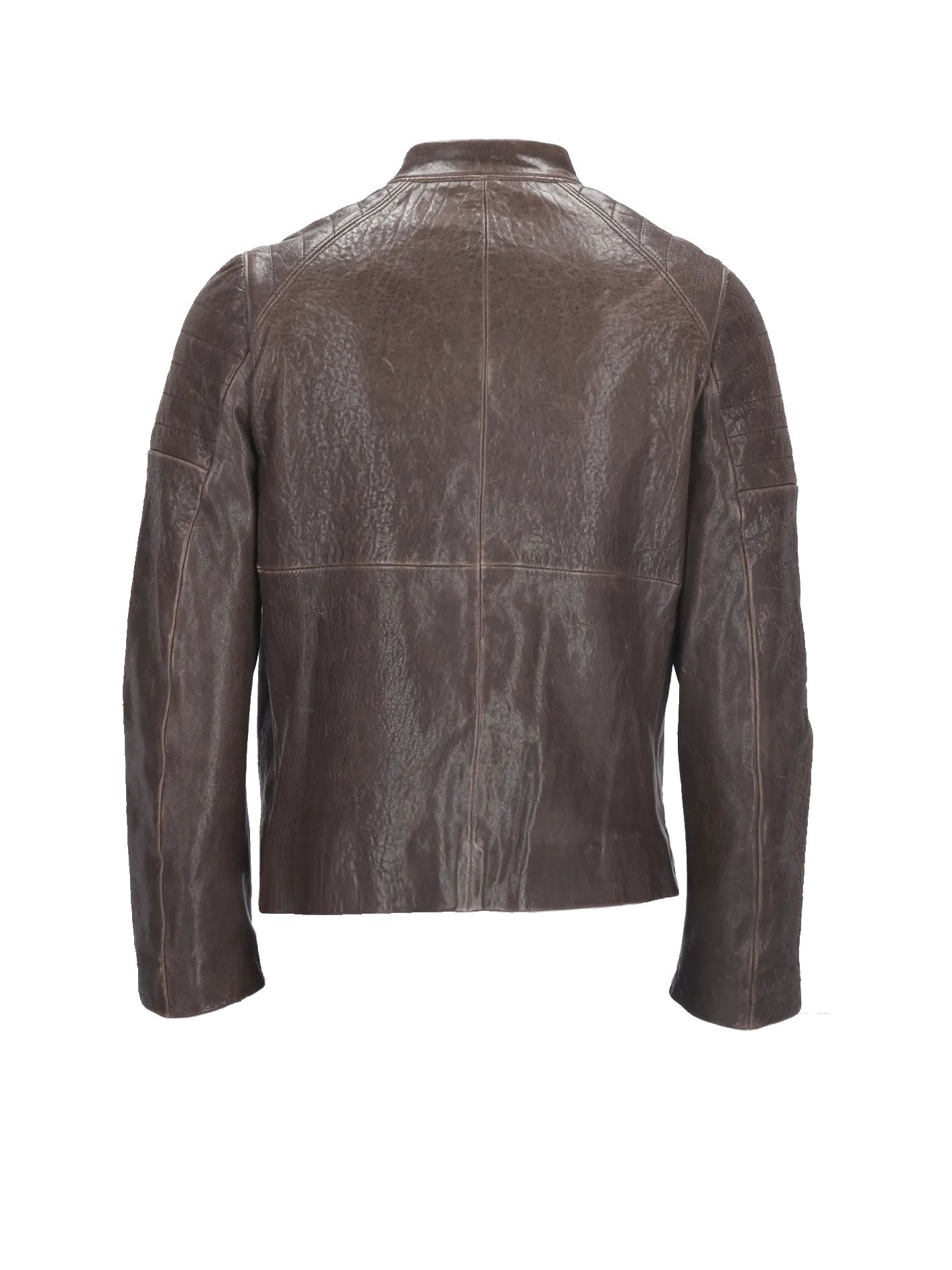 leather biker jacket