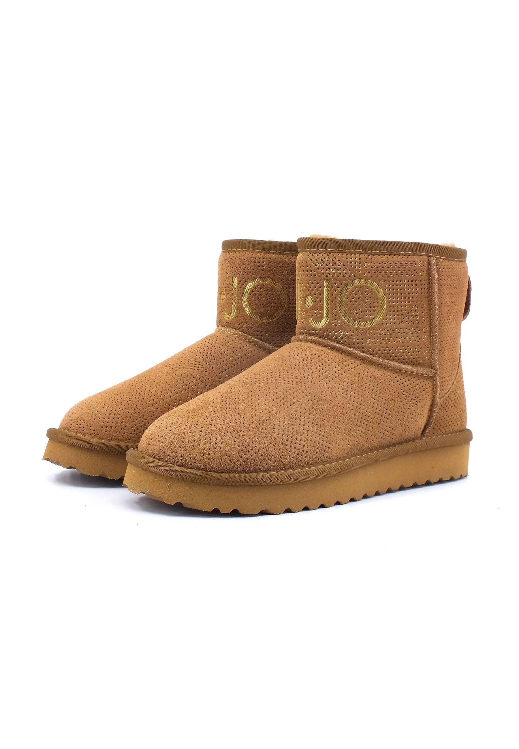 LIU JO Jil 02 Stivaletto Pelo Donna Cognac SA4055PX373