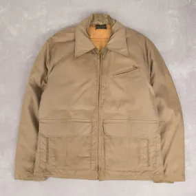 MEN'S VINTAGE 1950S DOWN FILLED JACKET - MEDIUM
