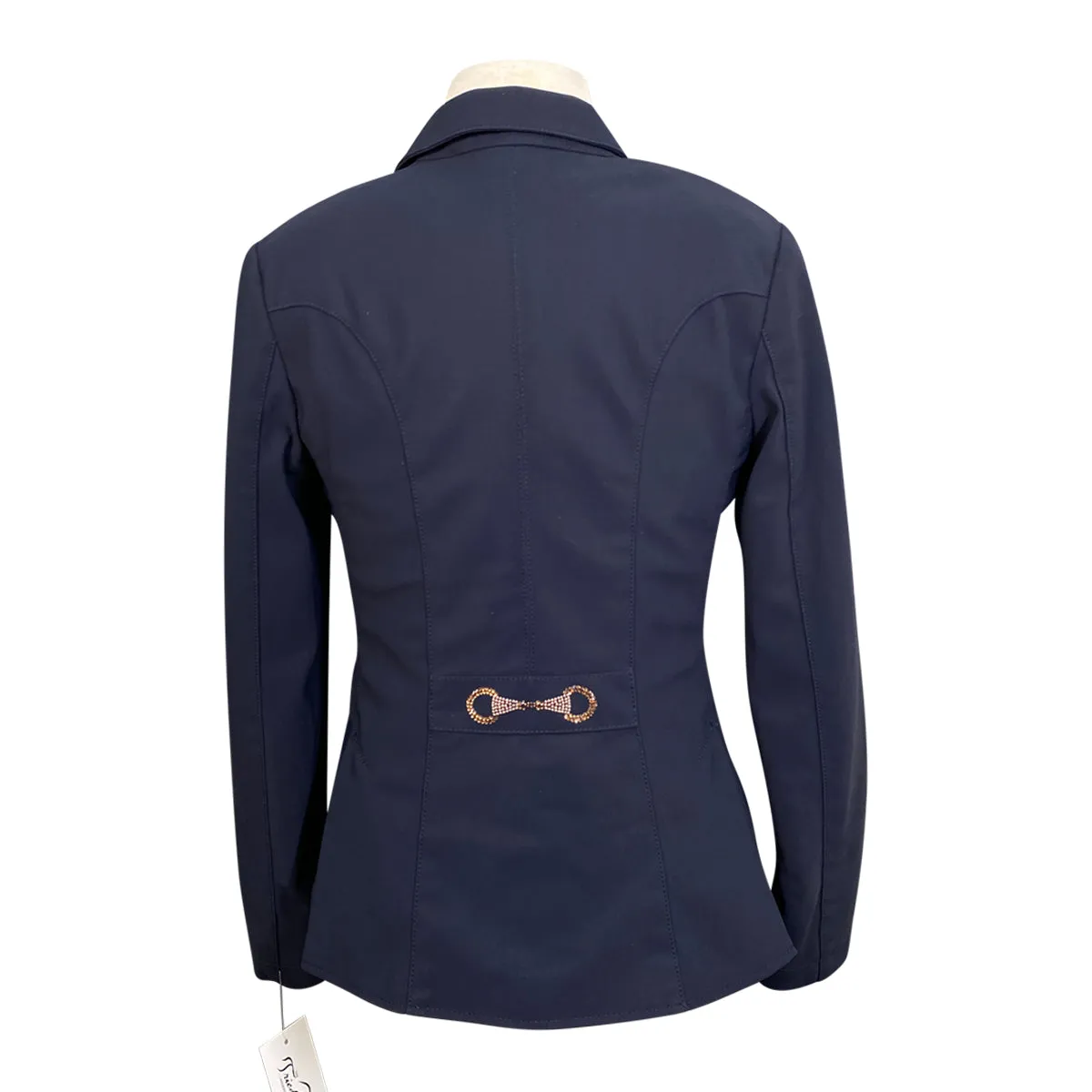 Pikeur 'Manila' Girl's Competition Jacket in Night Blue - Children's GE 152/US Age 12