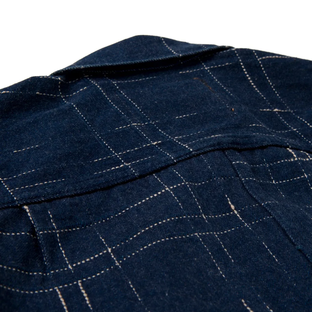 Studio D'Artisan "Midare Kasuri" Selvedge Jacket