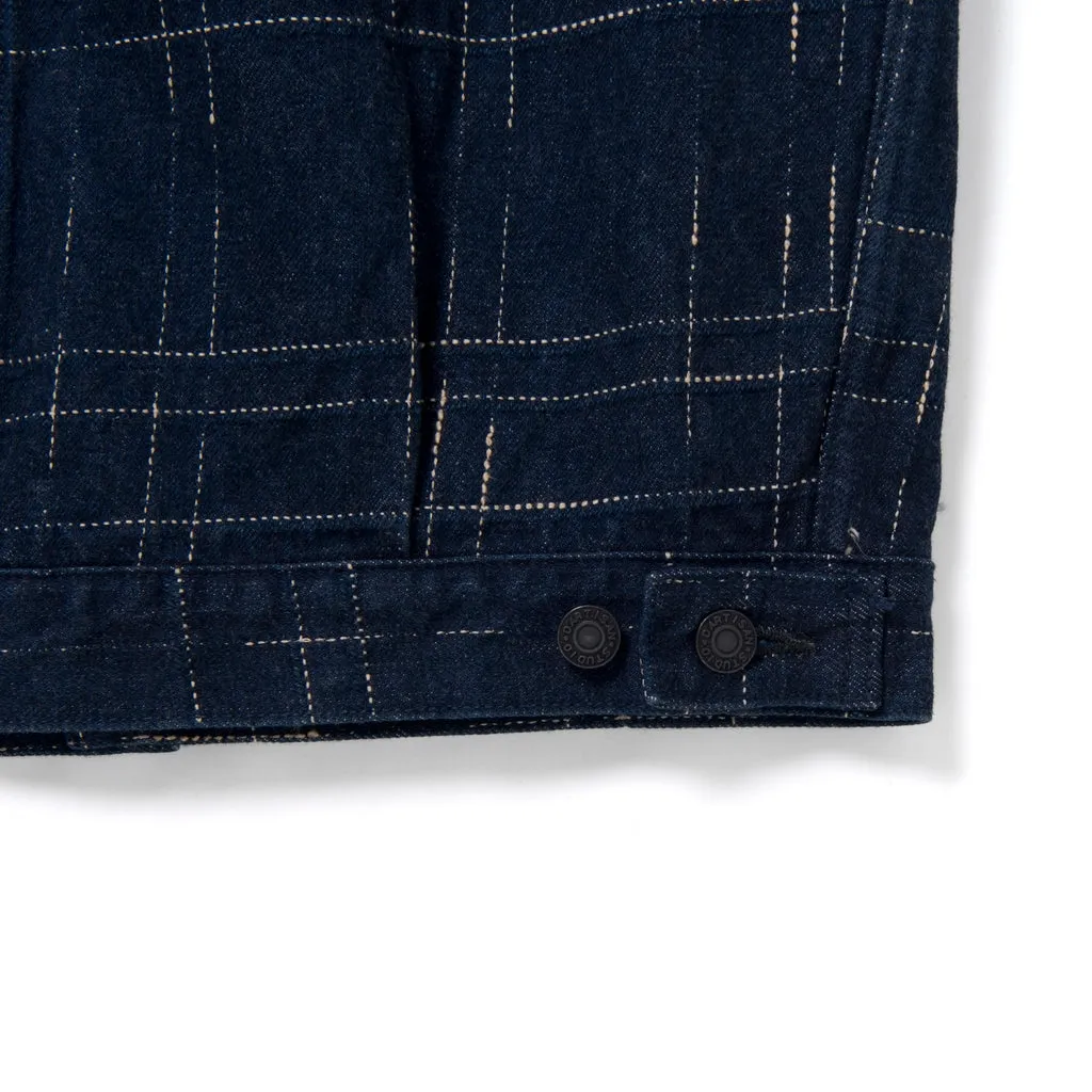 Studio D'Artisan "Midare Kasuri" Selvedge Jacket