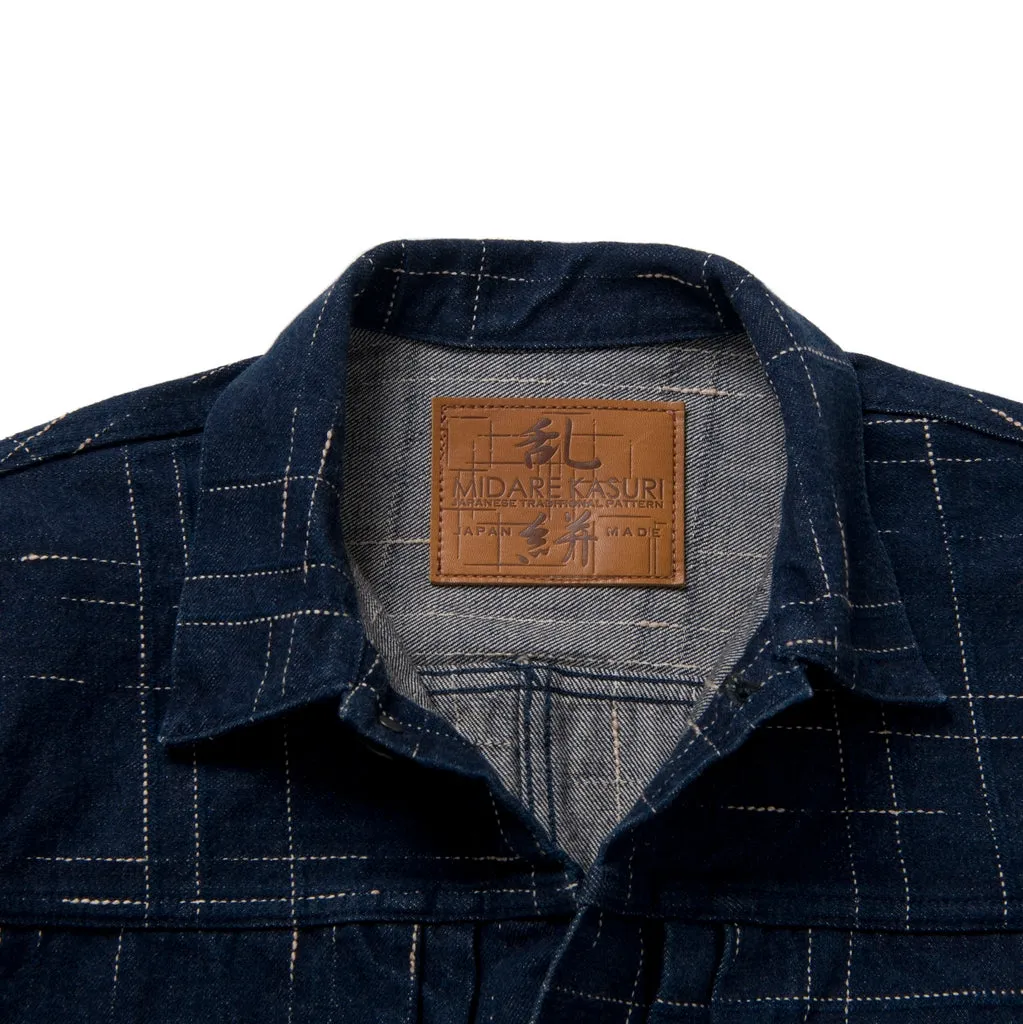 Studio D'Artisan "Midare Kasuri" Selvedge Jacket