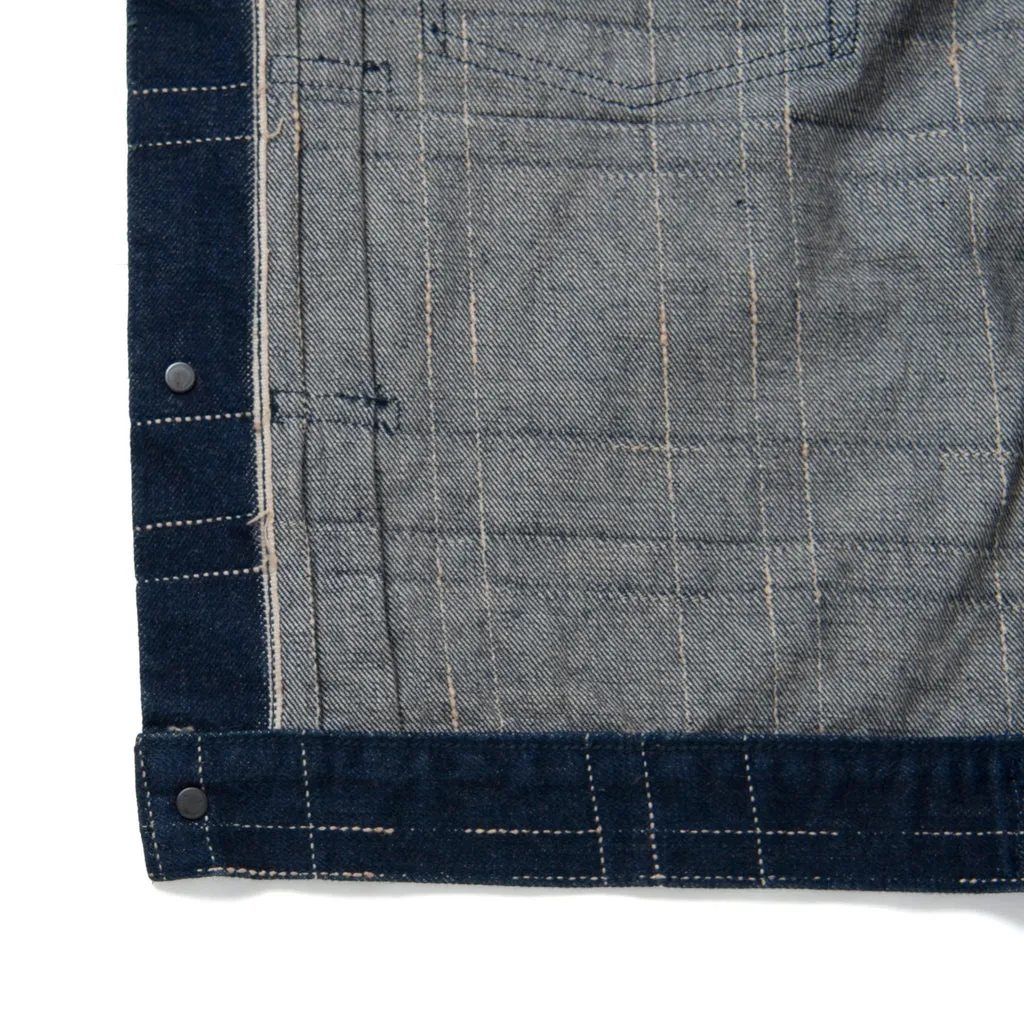 Studio D'Artisan "Midare Kasuri" Selvedge Jacket