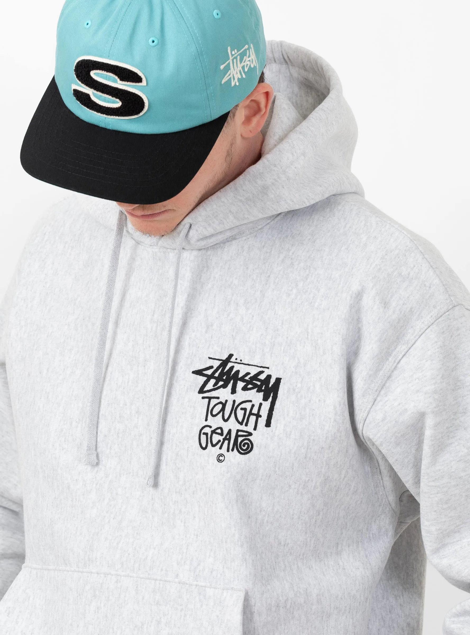 Tough Gear Hoodie Ash Heather