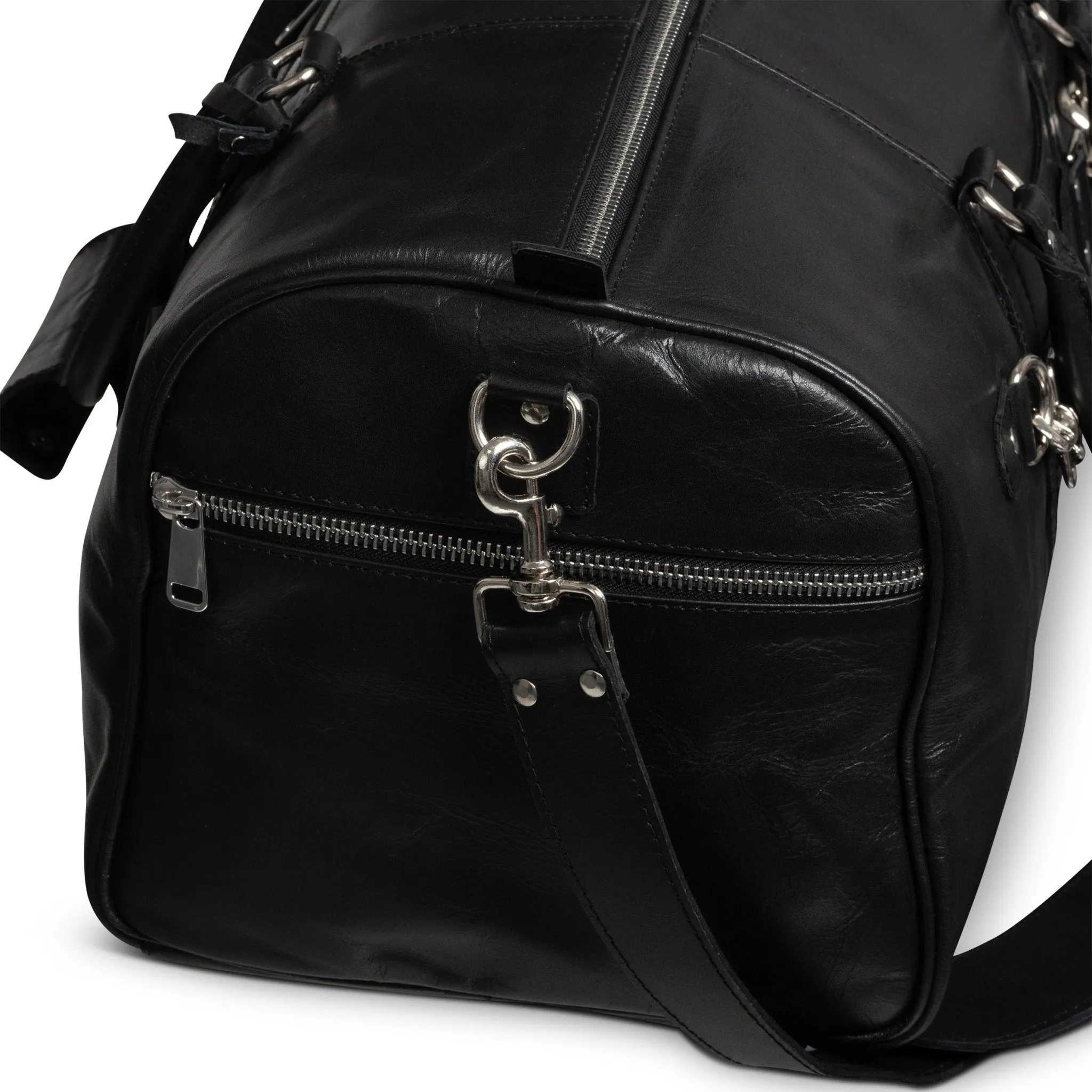 Traveler 45L Leather Duffle
