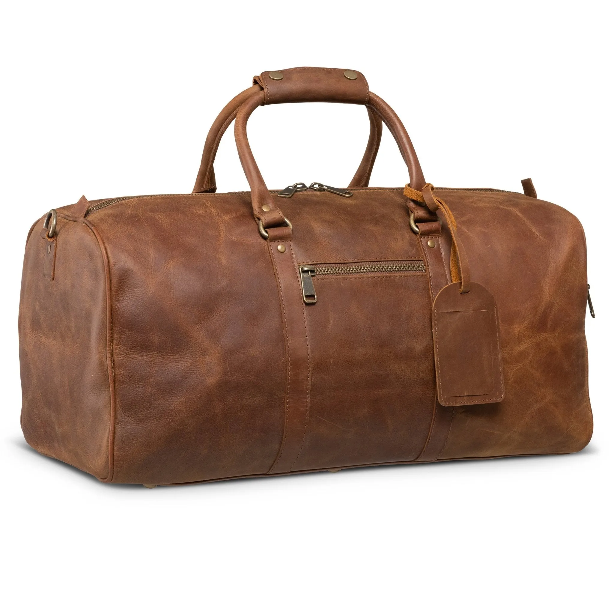 Traveler 45L Leather Duffle
