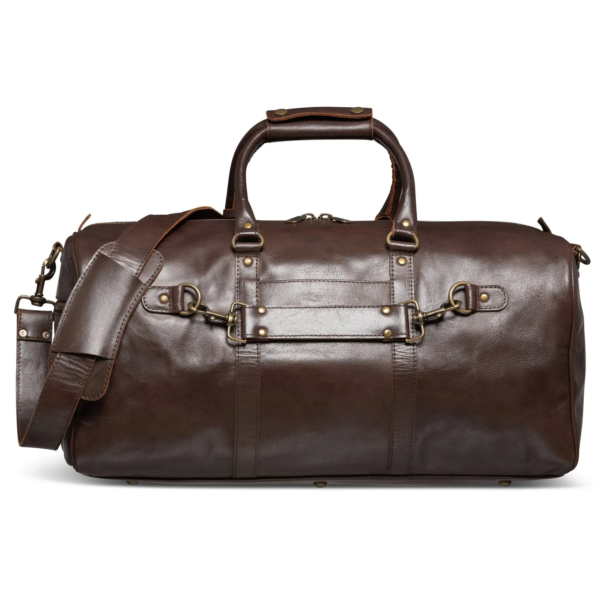 Traveler 45L Leather Duffle