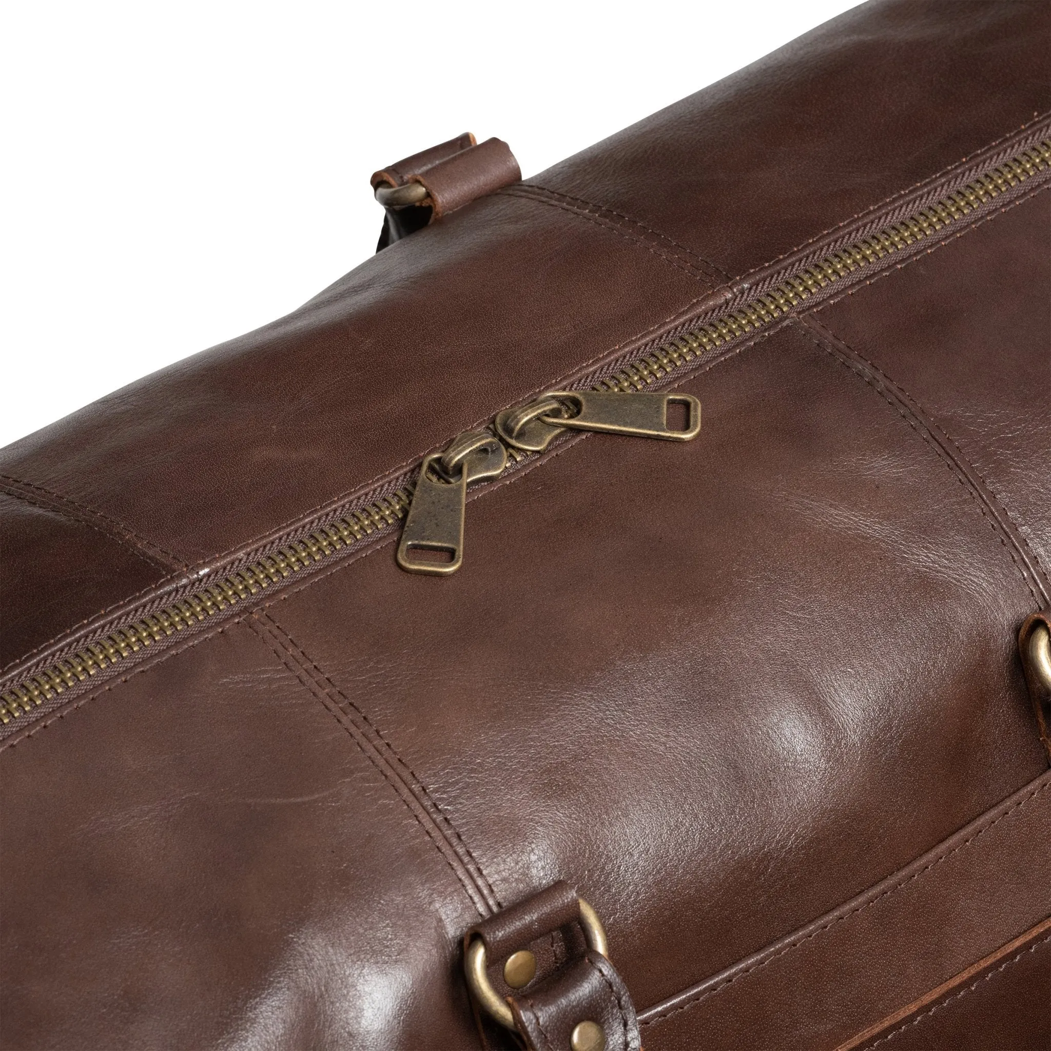 Traveler 45L Leather Duffle