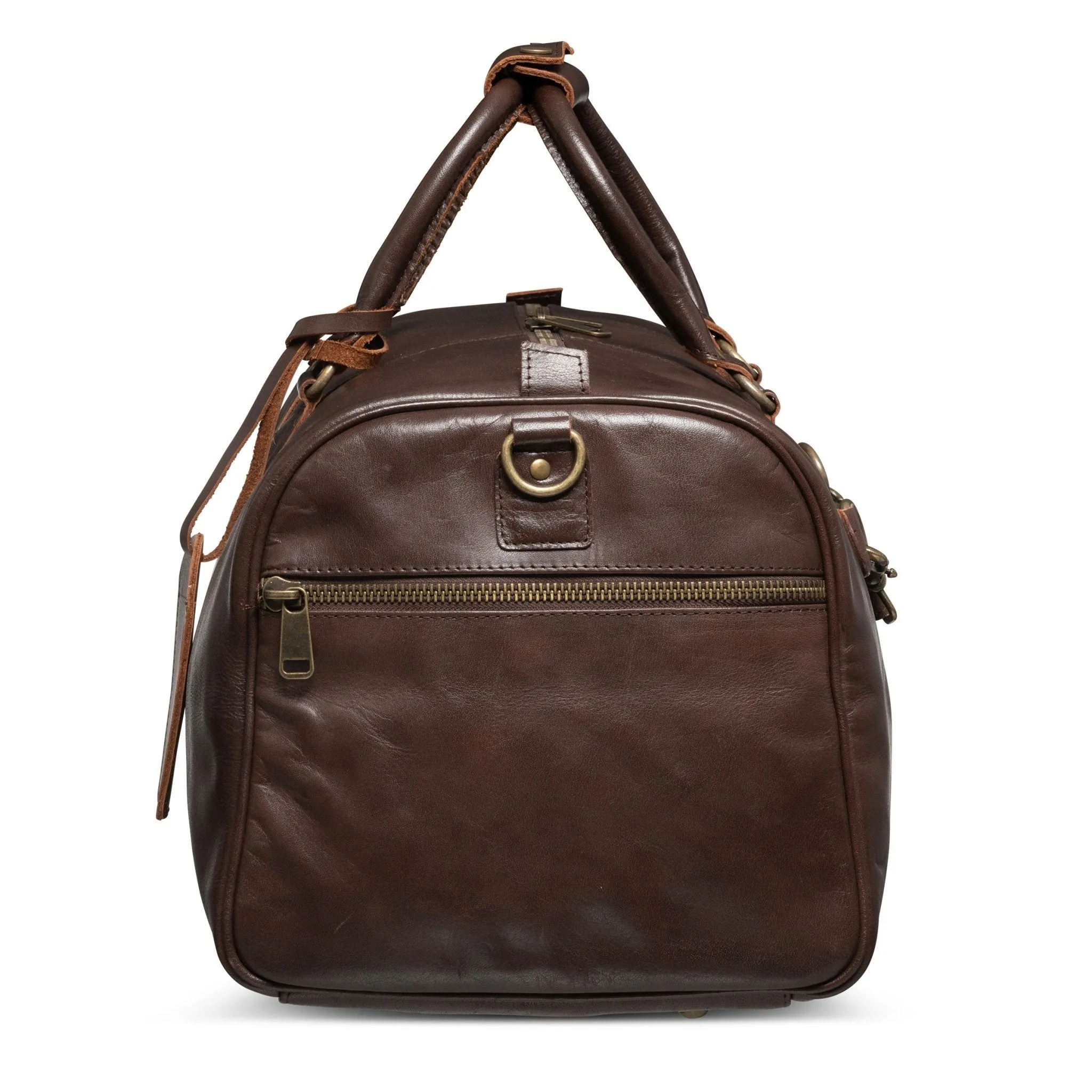 Traveler 45L Leather Duffle