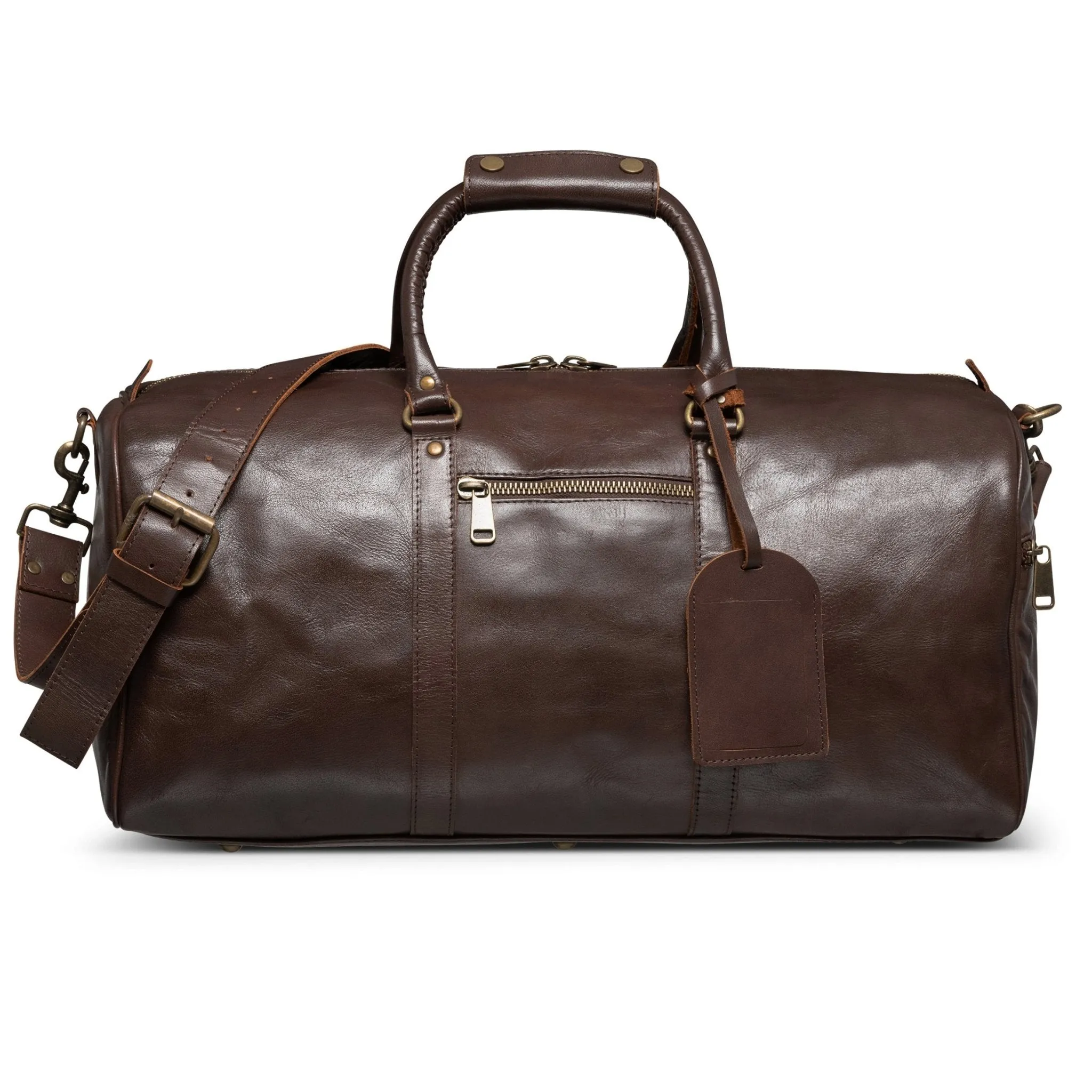 Traveler 45L Leather Duffle