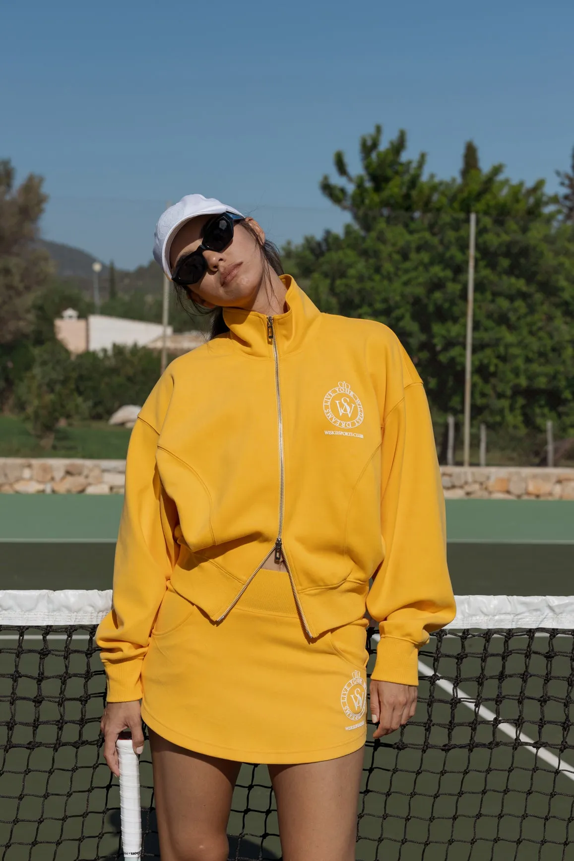 WISKII Two-Way Zipper Jacket